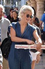 JULIANNE HOUGH Getting Pizza at The Grove in Los Angeles 10/09/2016