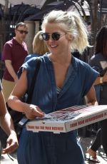 JULIANNE HOUGH Getting Pizza at The Grove in Los Angeles 10/09/2016