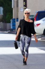 JULIANNE HOUGH Leaves a Gym in Studio City 10/04/2016
