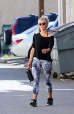 JULIANNE HOUGH Leaves a Gym in Studio City 10/04/2016