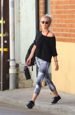 JULIANNE HOUGH Leaves a Gym in Studio City 10/04/2016
