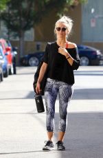 JULIANNE HOUGH Leaves a Gym in Studio City 10/04/2016