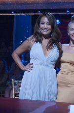 JULIANNE HOUGH on the Set of Dancing with the Stars in Los Angeles 10/10/2016