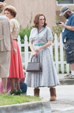 JULIANNE MOORE on the Set of 