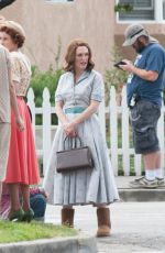 JULIANNE MOORE on the Set of 