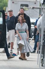 JULIANNE MOORE on the Set of 