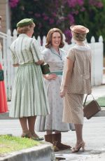 JULIANNE MOORE on the Set of 