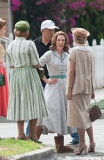 JULIANNE MOORE on the Set of 