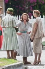 JULIANNE MOORE on the Set of 