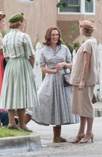 JULIANNE MOORE on the Set of 