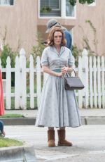 JULIANNE MOORE on the Set of 