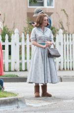JULIANNE MOORE on the Set of 