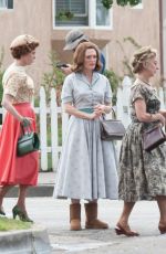 JULIANNE MOORE on the Set of 