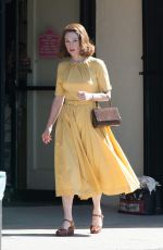 JULIANNE MOORE on the Set of 