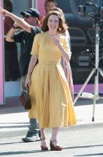 JULIANNE MOORE on the Set of 