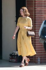 JULIANNE MOORE on the Set of 