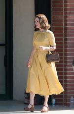 JULIANNE MOORE on the Set of 