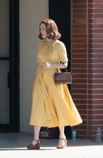 JULIANNE MOORE on the Set of 