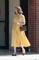 JULIANNE MOORE on the Set of 