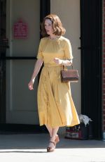 JULIANNE MOORE on the Set of 