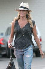 JULIE BENZ in Ripped Jeans Out Shopping in Los Angeles 10/10/2016