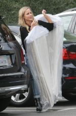 JULIE BENZ Picking Up Her Dry Cleaning in Beverly Hills 10/29/2016