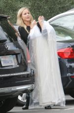 JULIE BENZ Picking Up Her Dry Cleaning in Beverly Hills 10/29/2016