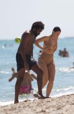JULIEANNA GODDARD in Bikini at a Beach in Miami 10/22/2016