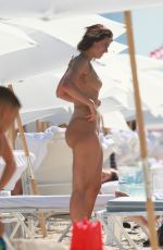JULIEANNA GODDARD in Bikini at a Beach in Miami 10/22/2016