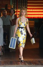 JUNO TEMPLE on the Set of New Woody Allen Movie in New York 09/28/2016