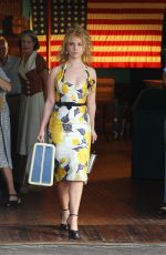 JUNO TEMPLE on the Set of New Woody Allen Movie in New York 09/28/2016