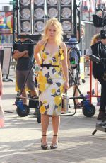 JUNO TEMPLE on the Set of New Woody Allen Movie in New York 09/28/2016