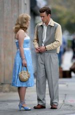 JUNO TEMPLE on the Set of New Woody Allen Movie in New York 10/20/2016