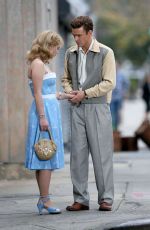 JUNO TEMPLE on the Set of New Woody Allen Movie in New York 10/20/2016
