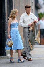 JUNO TEMPLE on the Set of New Woody Allen Movie in New York 10/20/2016