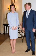 KAE MIDDLETON Visit on His Majesty King Willem-Alexander 10/11/2016
