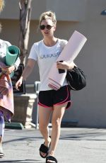 KALEY CUOCO Leaves Yoga Class in Sherman Oaks 10/18/2016