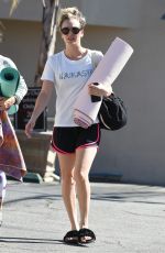 KALEY CUOCO Leaves Yoga Class in Sherman Oaks 10/18/2016