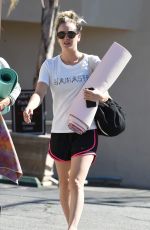 KALEY CUOCO Leaves Yoga Class in Sherman Oaks 10/18/2016