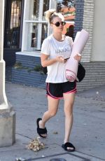 KALEY CUOCO Leaves Yoga Class in Sherman Oaks 10/18/2016