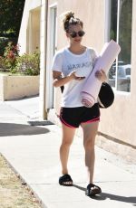 KALEY CUOCO Leaves Yoga Class in Sherman Oaks 10/18/2016