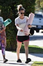 KALEY CUOCO Leaves Yoga Class in Sherman Oaks 10/18/2016