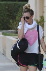 KALEY CUOCO Leaves Yoga Class in Studio City 10/12/2016