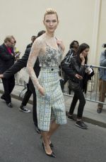 KARLIE KLOSS at Dior Spring/Summer 2017 Fashion Show at Paris Fashion Week 09/30/2016