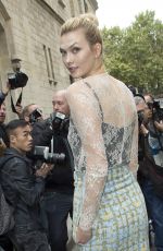 KARLIE KLOSS at Dior Spring/Summer 2017 Fashion Show at Paris Fashion Week 09/30/2016