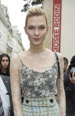KARLIE KLOSS at Dior Spring/Summer 2017 Fashion Show at Paris Fashion Week 09/30/2016