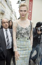 KARLIE KLOSS at Dior Spring/Summer 2017 Fashion Show at Paris Fashion Week 09/30/2016