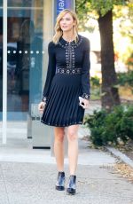 KARLIE KLOSS Out and About in New York 10/14/2016