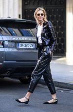 KARLIE KLOSS Out in Paris 10/04/2016
