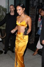 KARREUCHE TRAN at Catch LA in West Hollywood 10/21/2016